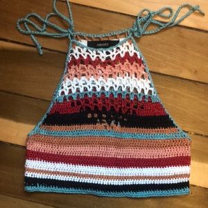 Crochet crop top